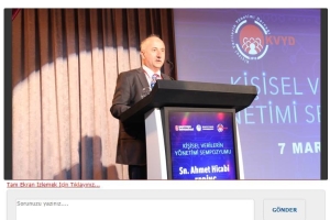 Kişisel Verilerin Yönetimi Sempozyumu