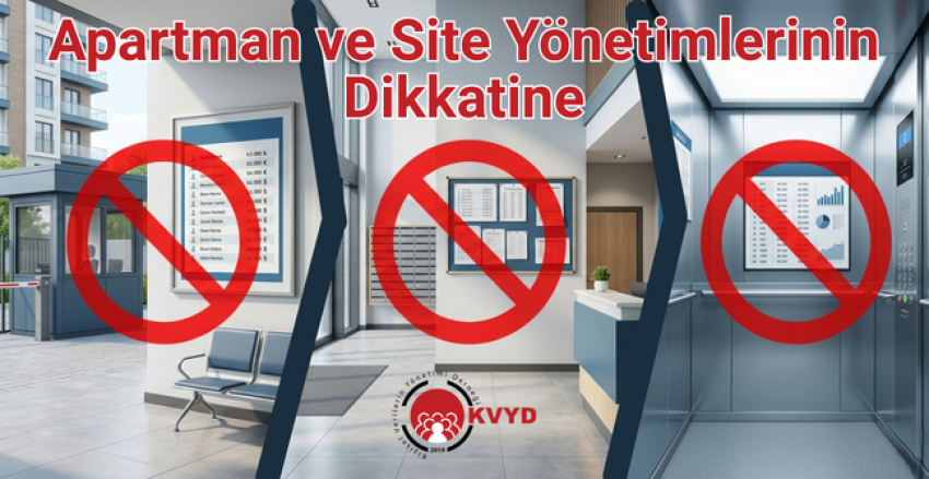 Apartman ve Sitelerde Borç Bilgilerinin İlanı Hakkında Kritik KVKK İlke Kararı