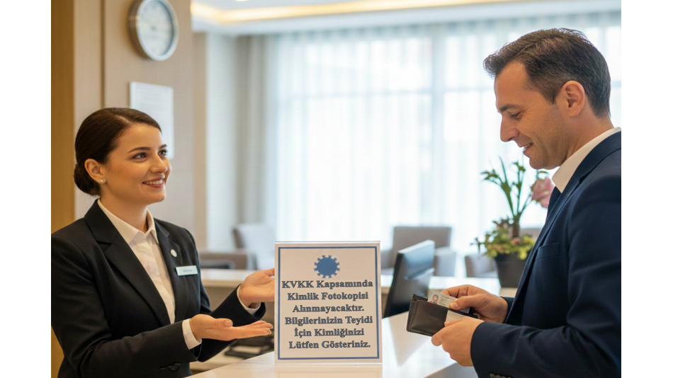 Turizm ve Otelcilik Sektöründe Konaklama Hizmeti Alan Kişilerin T.C. Kimlik Belgesi Fotokopisinin Kaydedilmesi Hakkında İlke Kararı